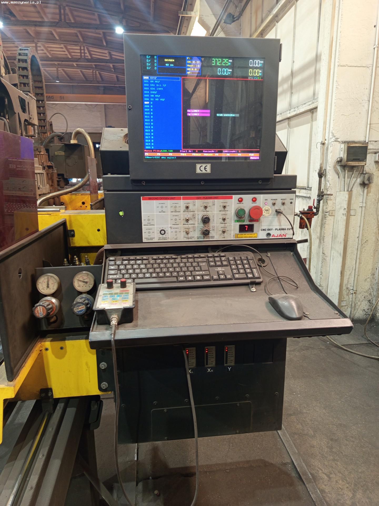  Impianto taglio plasma e ossitagli AJAN 12000X3500 in vendita - foto 7